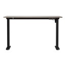 Gracia 140cm Black & Grey Electric Standing Desk